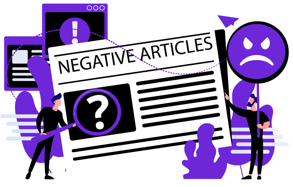 Ensure Effective Remove of Negative News Articles with Us